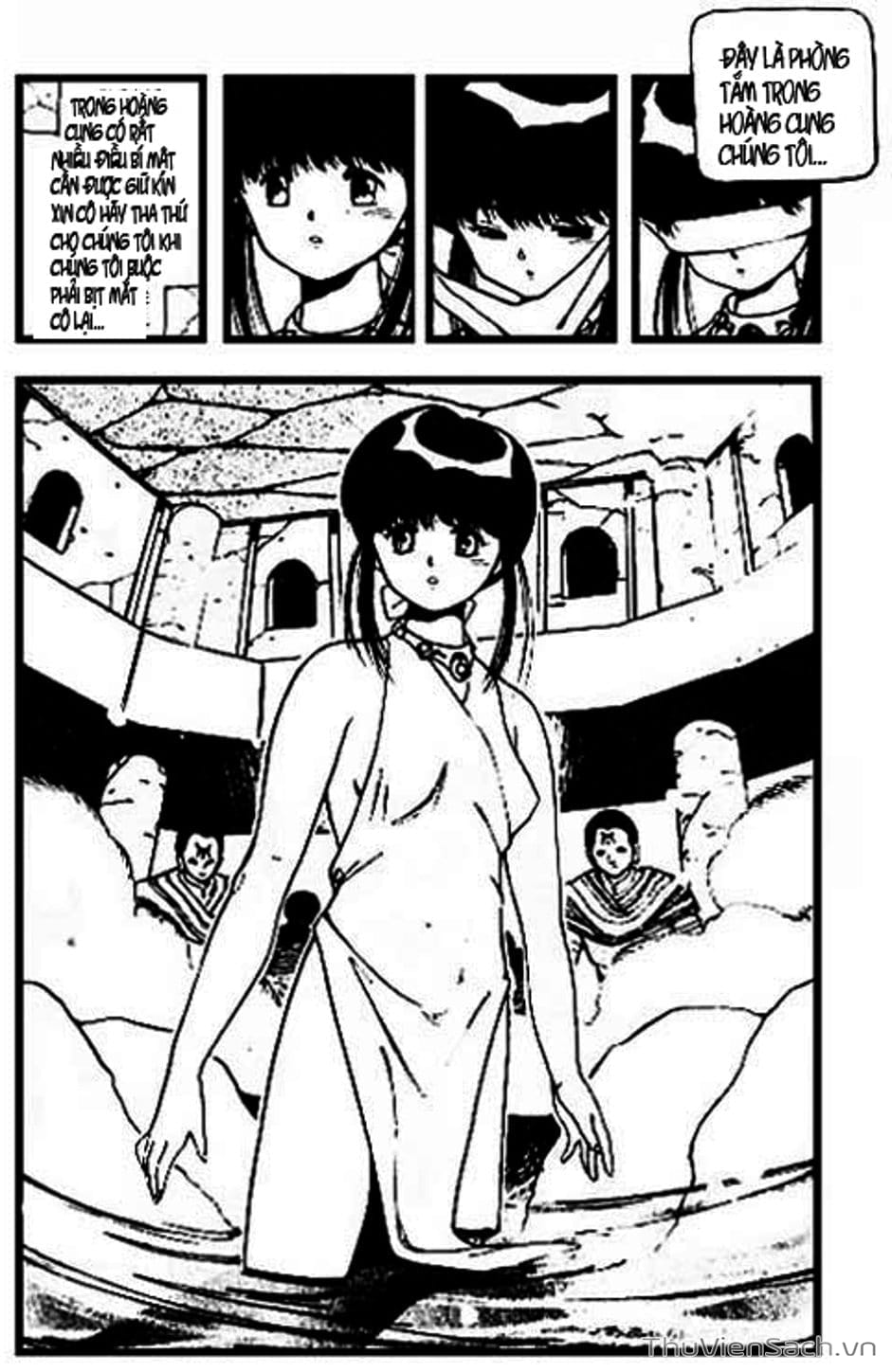 Truyện Tranh Cô Bé Ba Mắt - 3X3 Eyes trang 6