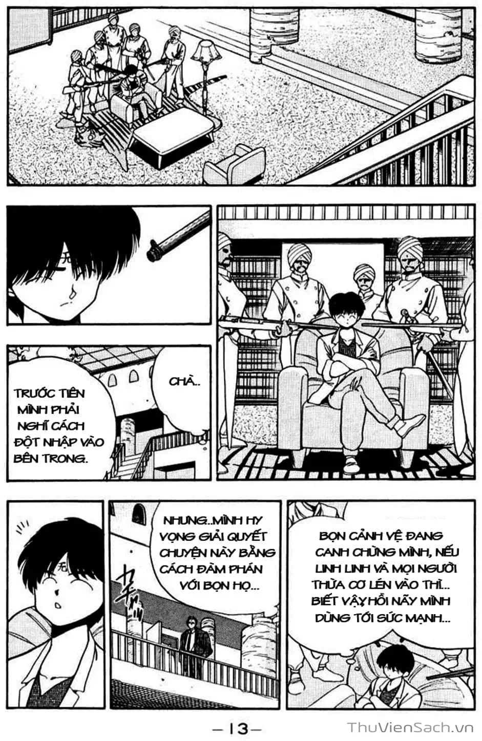 Truyện Tranh Cô Bé Ba Mắt - 3X3 Eyes trang 6