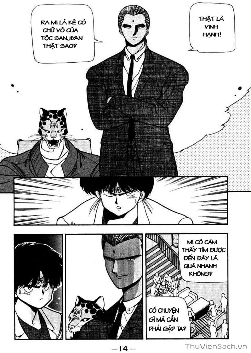 Truyện Tranh Cô Bé Ba Mắt - 3X3 Eyes trang 6