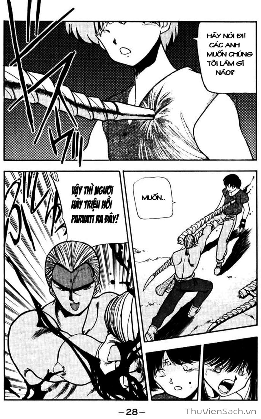 Truyện Tranh Cô Bé Ba Mắt - 3X3 Eyes trang 6