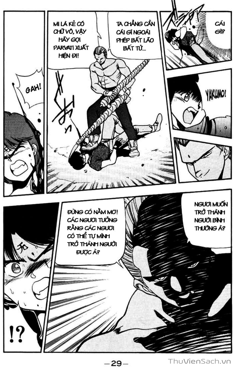 Truyện Tranh Cô Bé Ba Mắt - 3X3 Eyes trang 6