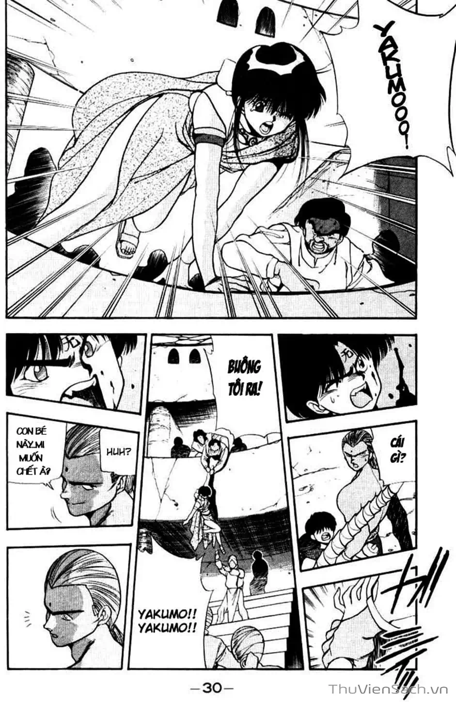 Truyện Tranh Cô Bé Ba Mắt - 3X3 Eyes trang 6