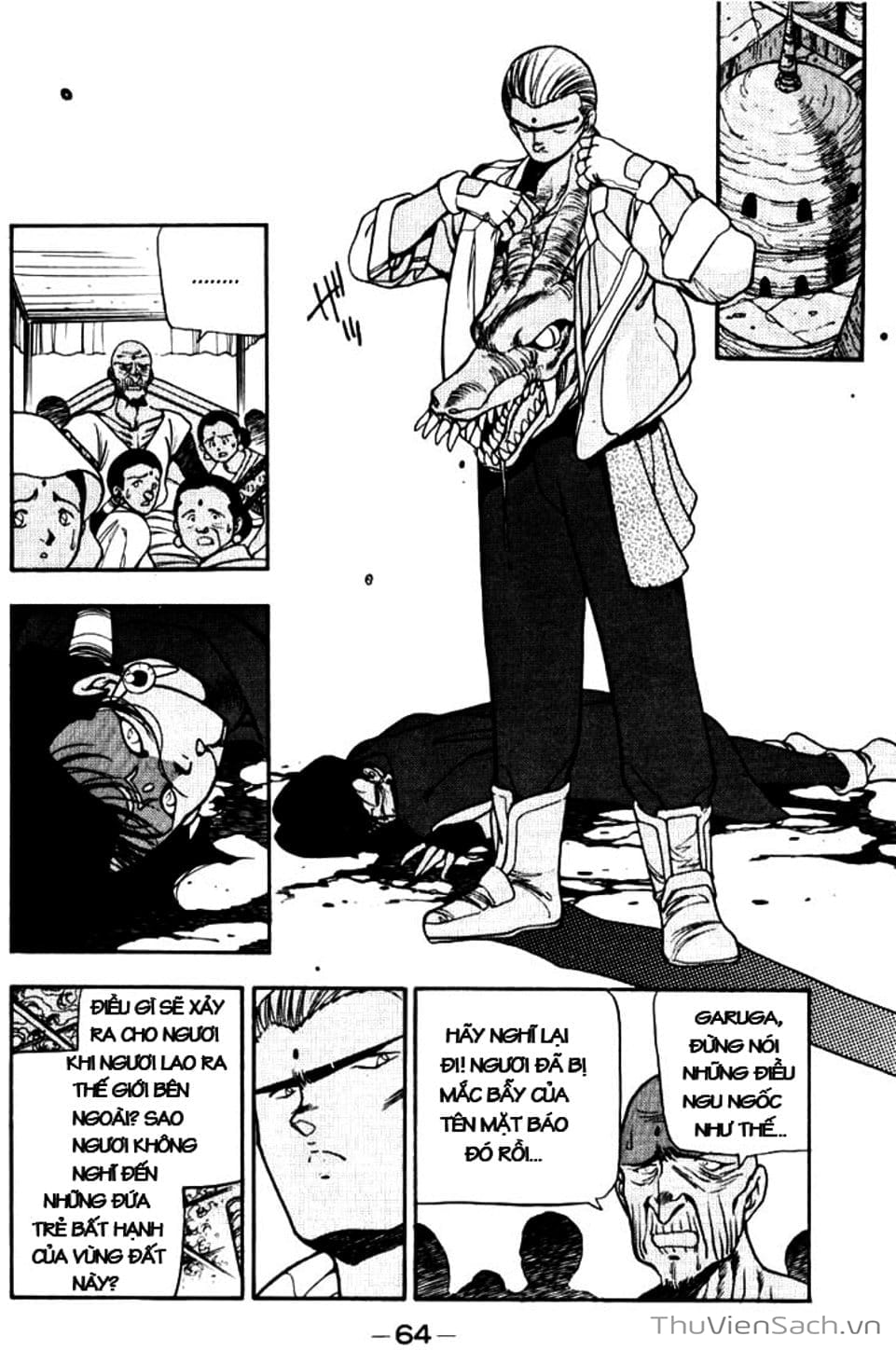 Truyện Tranh Cô Bé Ba Mắt - 3X3 Eyes trang 6