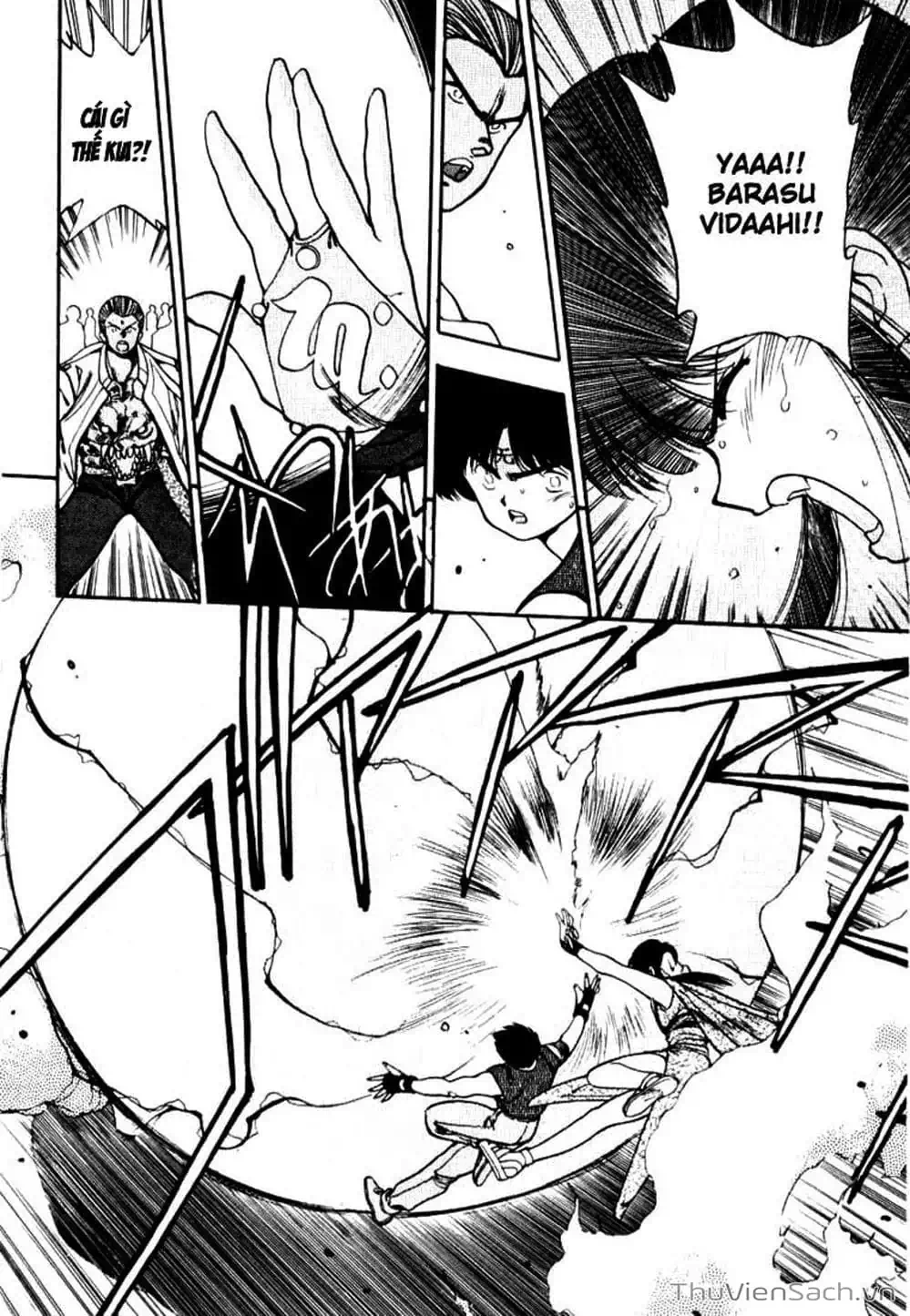 Truyện Tranh Cô Bé Ba Mắt - 3X3 Eyes trang 6