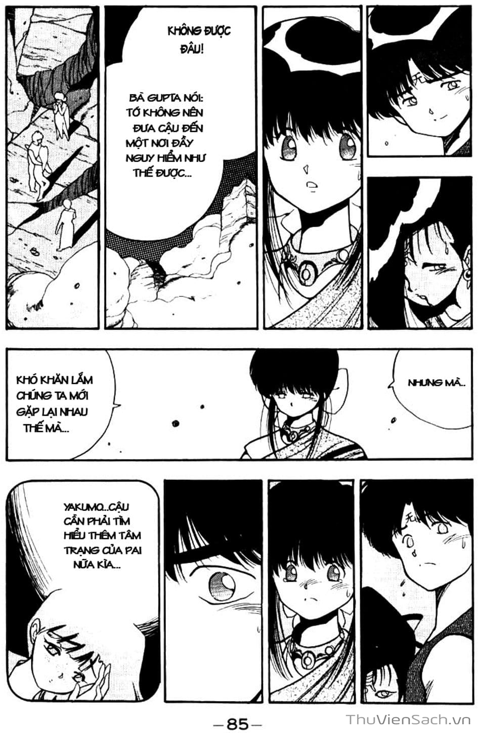 Truyện Tranh Cô Bé Ba Mắt - 3X3 Eyes trang 6