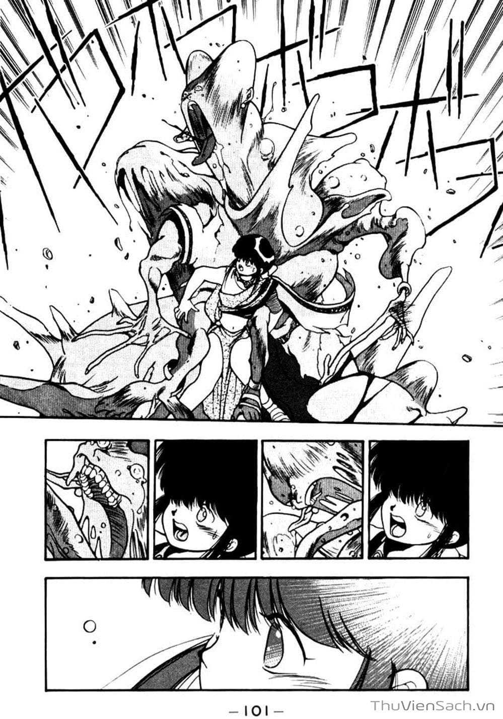 Truyện Tranh Cô Bé Ba Mắt - 3X3 Eyes trang 6