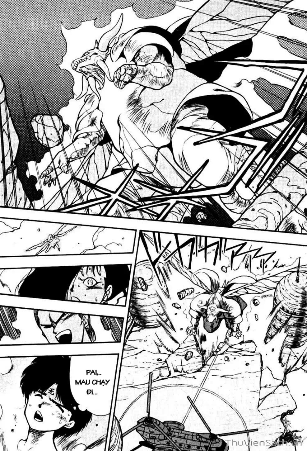 Truyện Tranh Cô Bé Ba Mắt - 3X3 Eyes trang 6