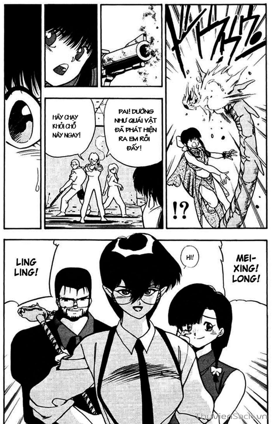 Truyện Tranh Cô Bé Ba Mắt - 3X3 Eyes trang 6