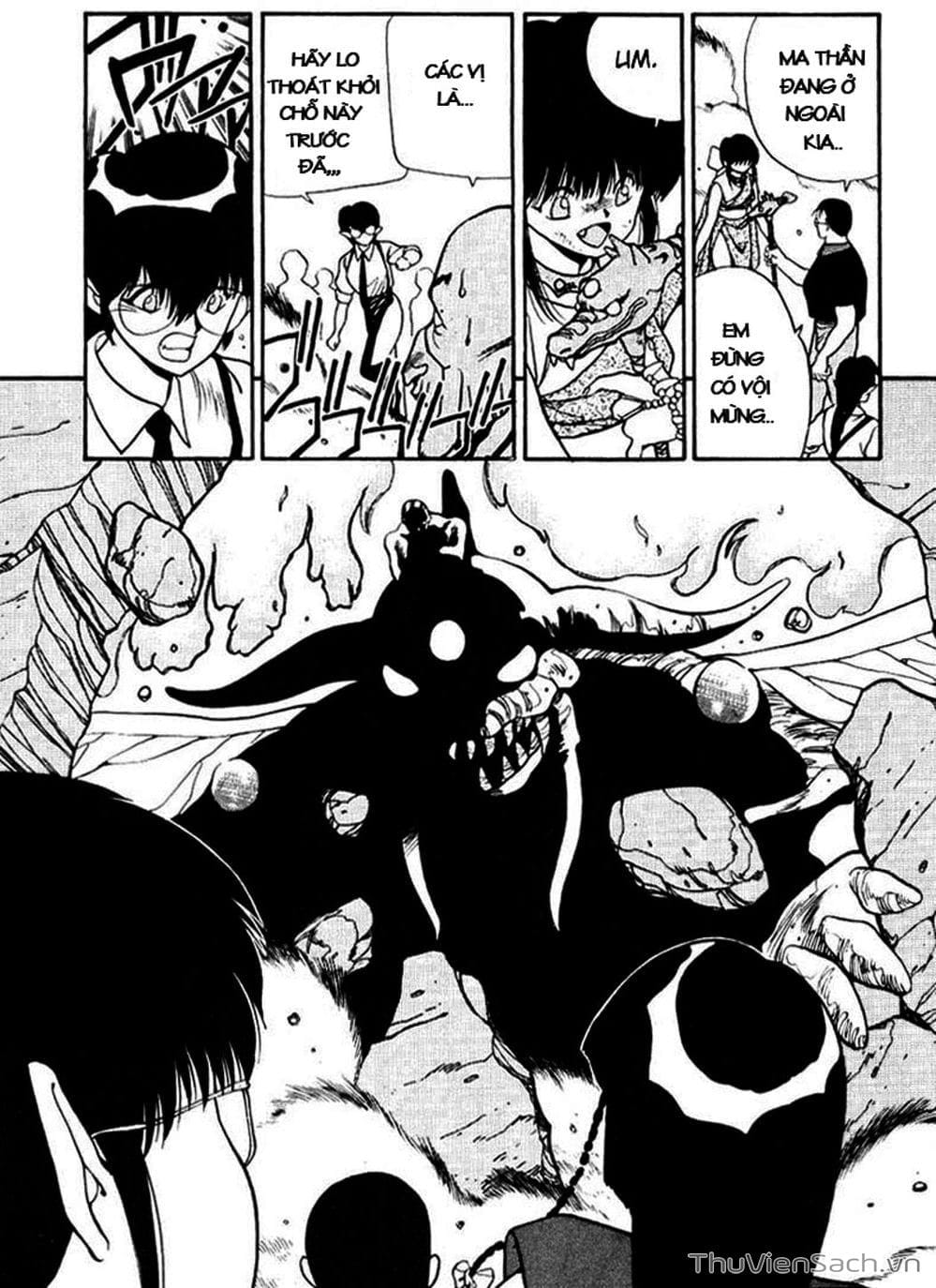 Truyện Tranh Cô Bé Ba Mắt - 3X3 Eyes trang 6