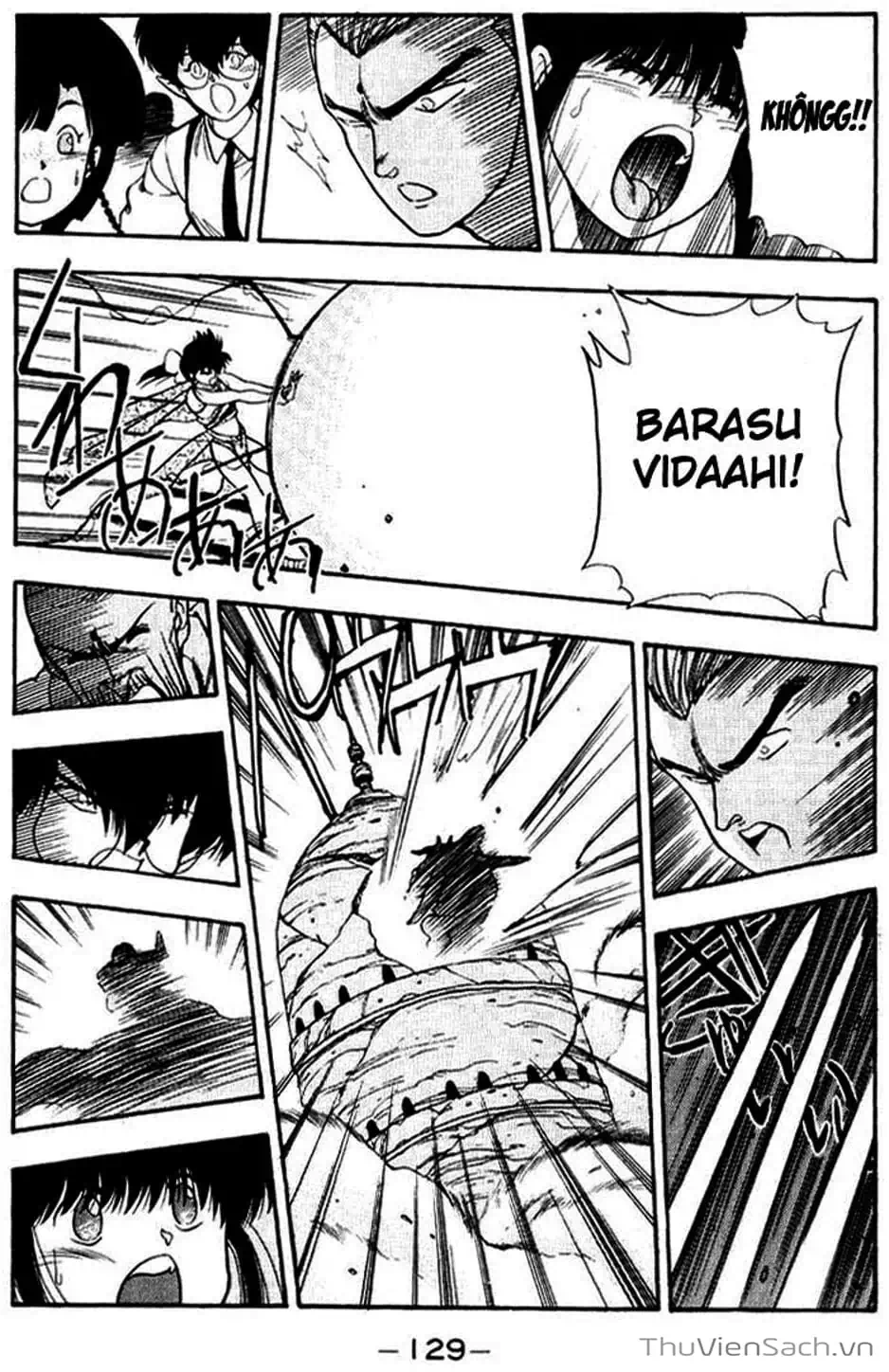 Truyện Tranh Cô Bé Ba Mắt - 3X3 Eyes trang 6