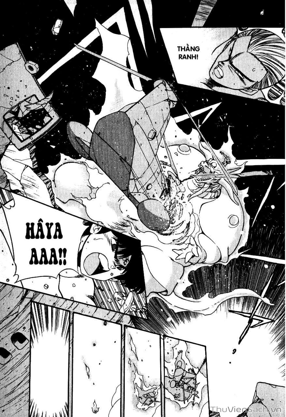 Truyện Tranh Cô Bé Ba Mắt - 3X3 Eyes trang 6