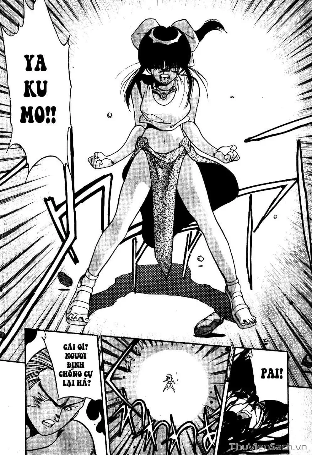 Truyện Tranh Cô Bé Ba Mắt - 3X3 Eyes trang 6