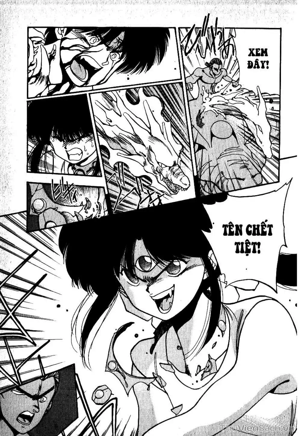 Truyện Tranh Cô Bé Ba Mắt - 3X3 Eyes trang 6