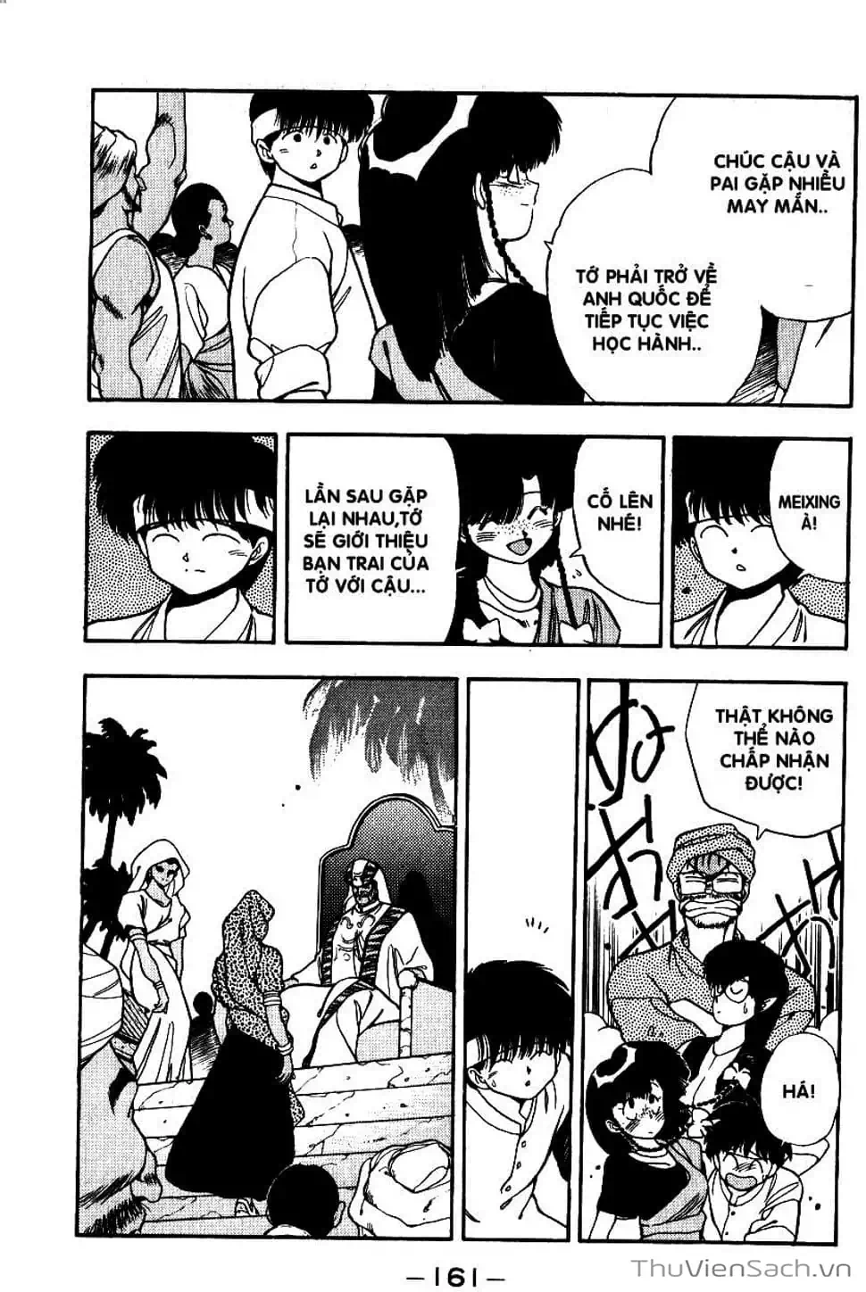 Truyện Tranh Cô Bé Ba Mắt - 3X3 Eyes trang 6