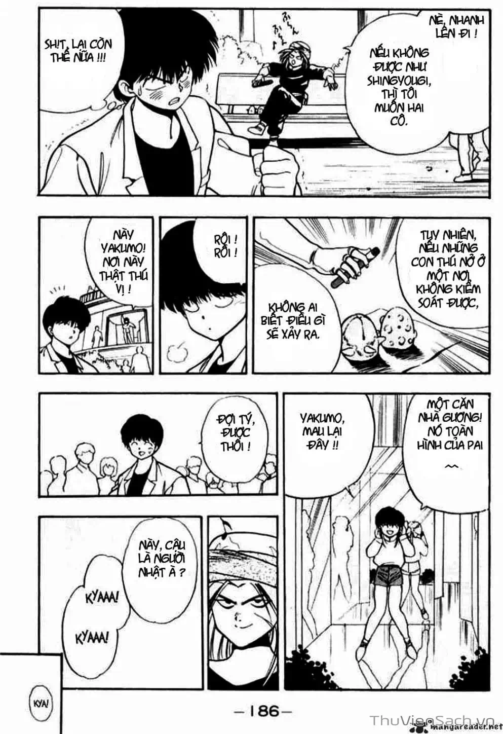 Truyện Tranh Cô Bé Ba Mắt - 3X3 Eyes trang 6