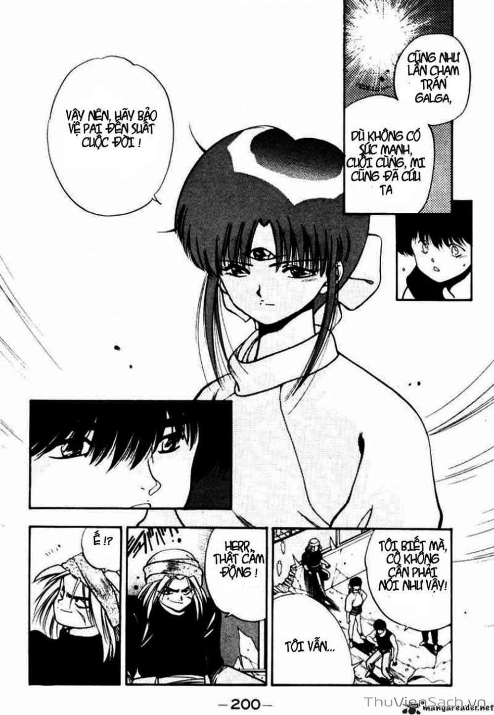 Truyện Tranh Cô Bé Ba Mắt - 3X3 Eyes trang 6