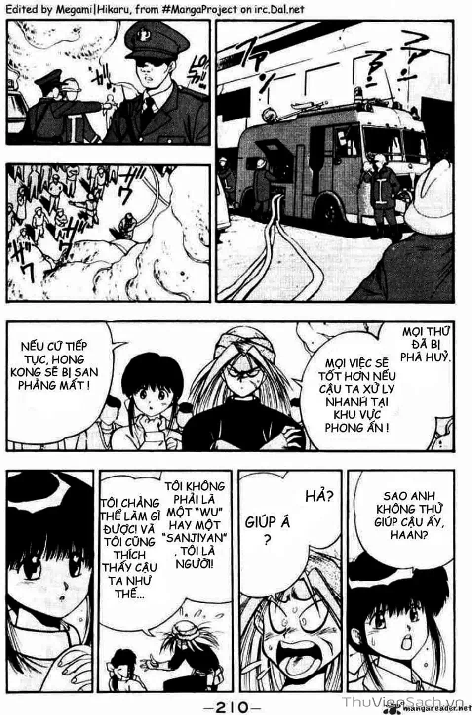 Truyện Tranh Cô Bé Ba Mắt - 3X3 Eyes trang 6