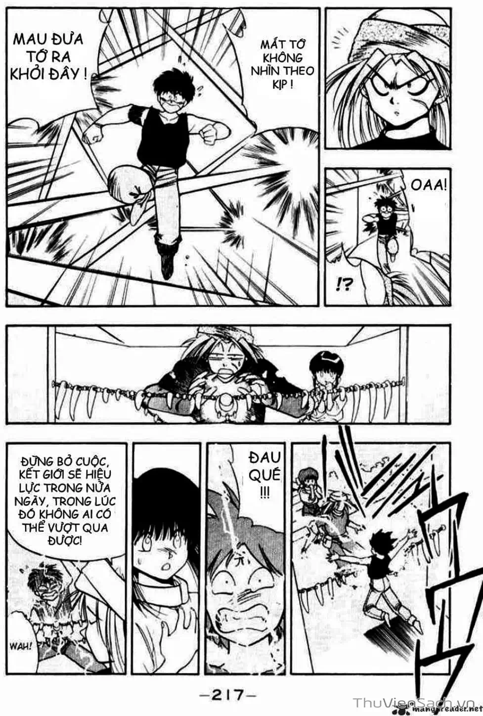 Truyện Tranh Cô Bé Ba Mắt - 3X3 Eyes trang 6