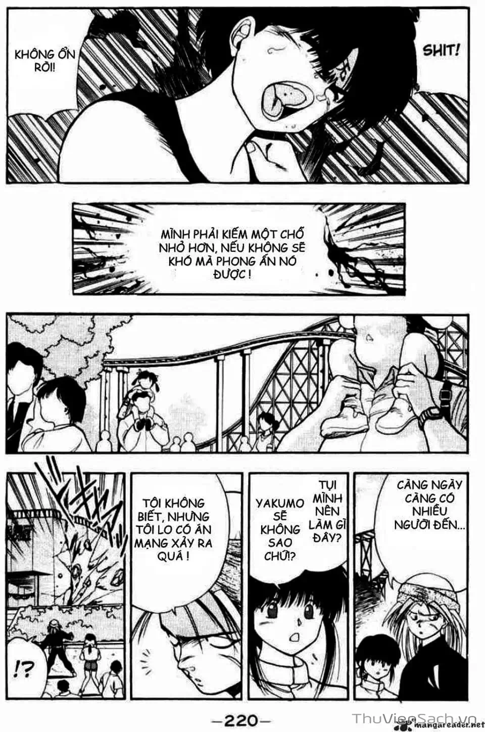 Truyện Tranh Cô Bé Ba Mắt - 3X3 Eyes trang 6