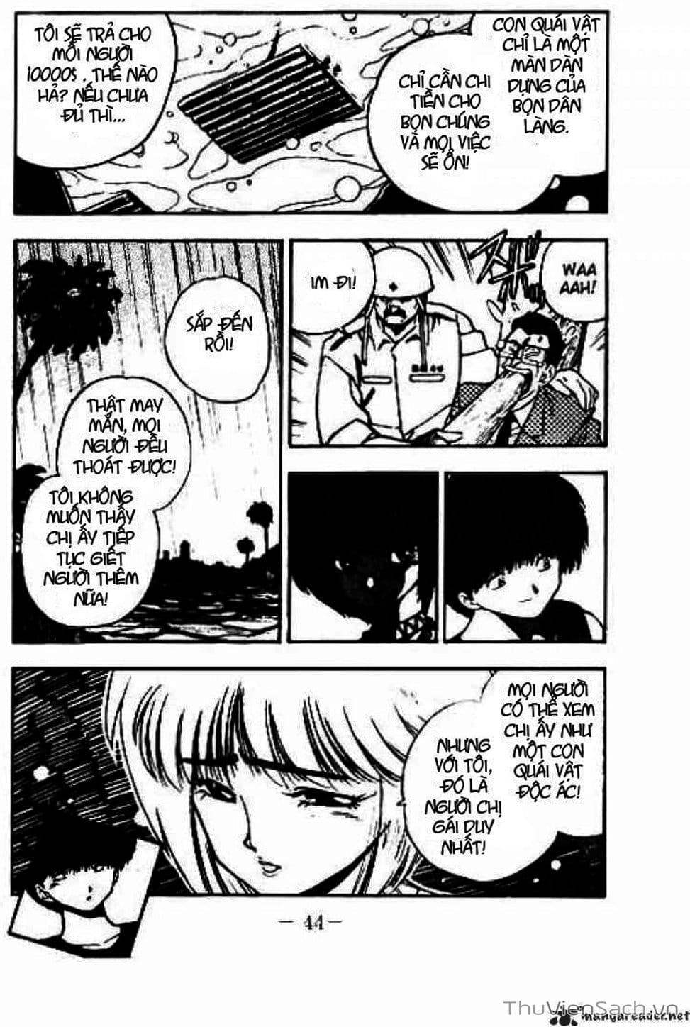 Truyện Tranh Cô Bé Ba Mắt - 3X3 Eyes trang 6