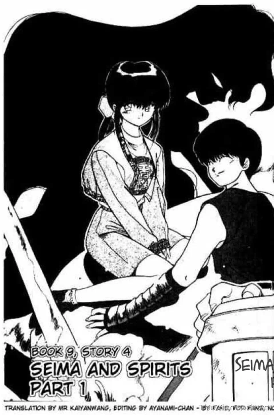 Truyện Tranh Cô Bé Ba Mắt - 3X3 Eyes trang 6