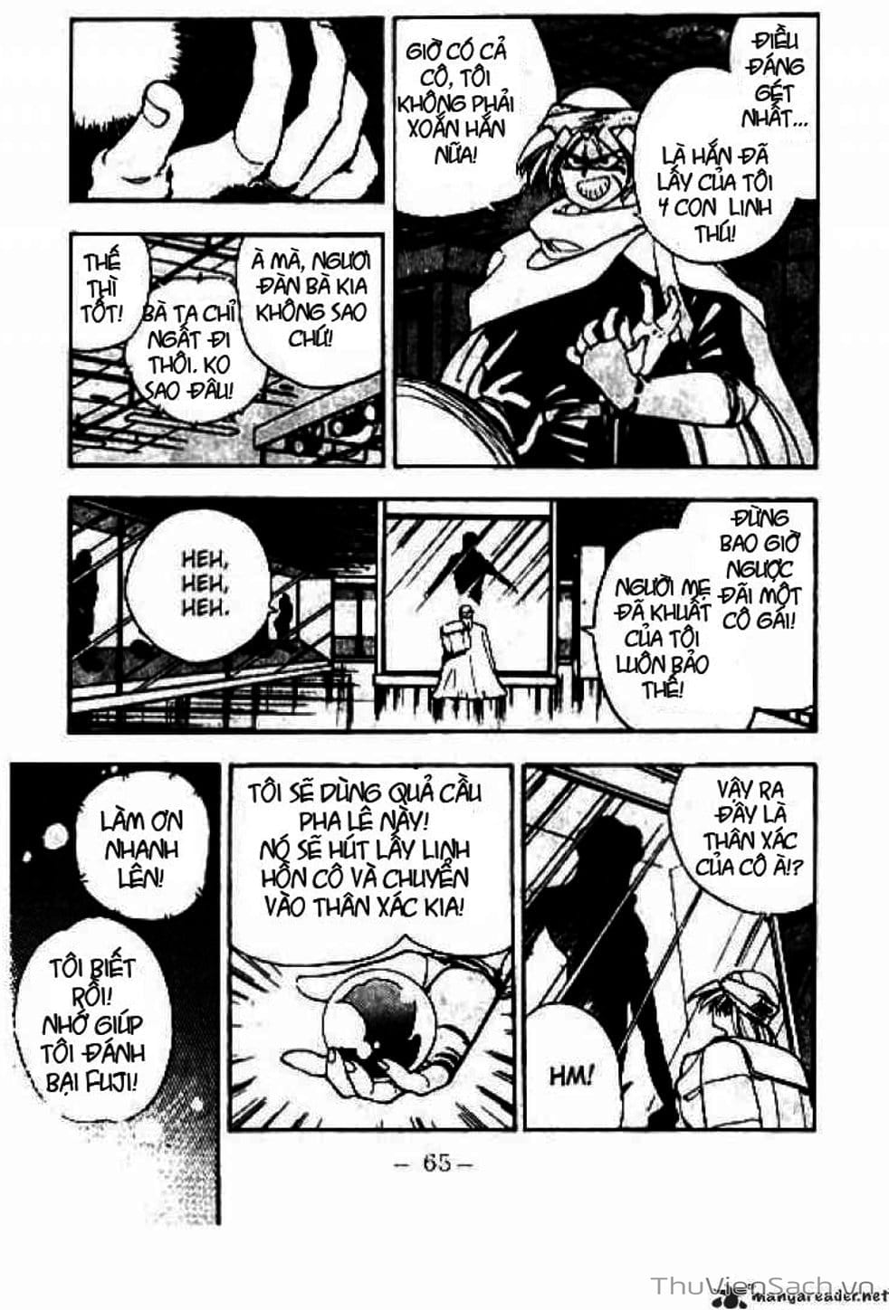 Truyện Tranh Cô Bé Ba Mắt - 3X3 Eyes trang 6