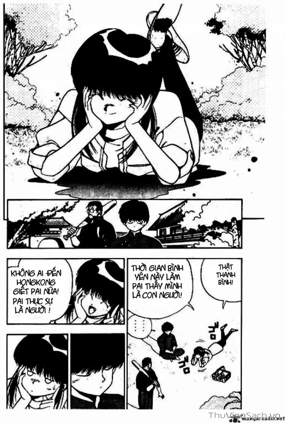 Truyện Tranh Cô Bé Ba Mắt - 3X3 Eyes trang 6