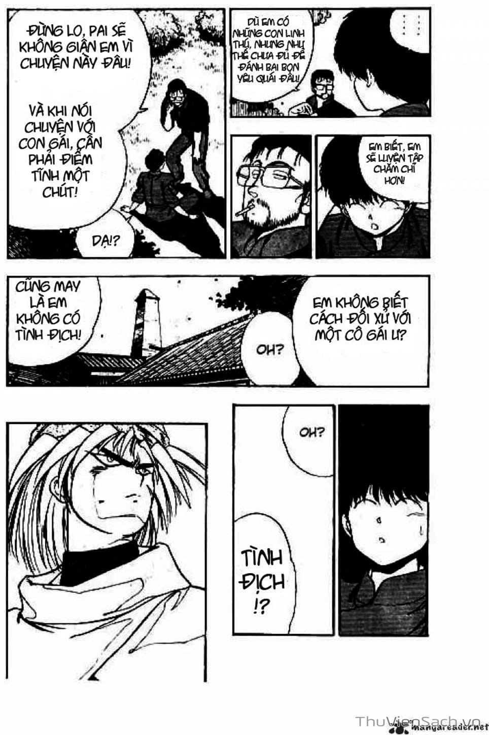 Truyện Tranh Cô Bé Ba Mắt - 3X3 Eyes trang 6