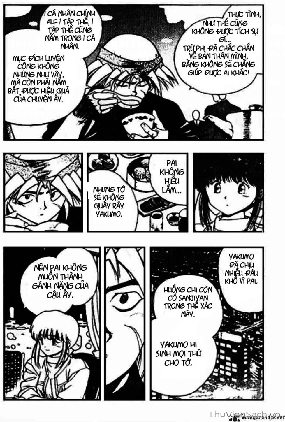 Truyện Tranh Cô Bé Ba Mắt - 3X3 Eyes trang 6