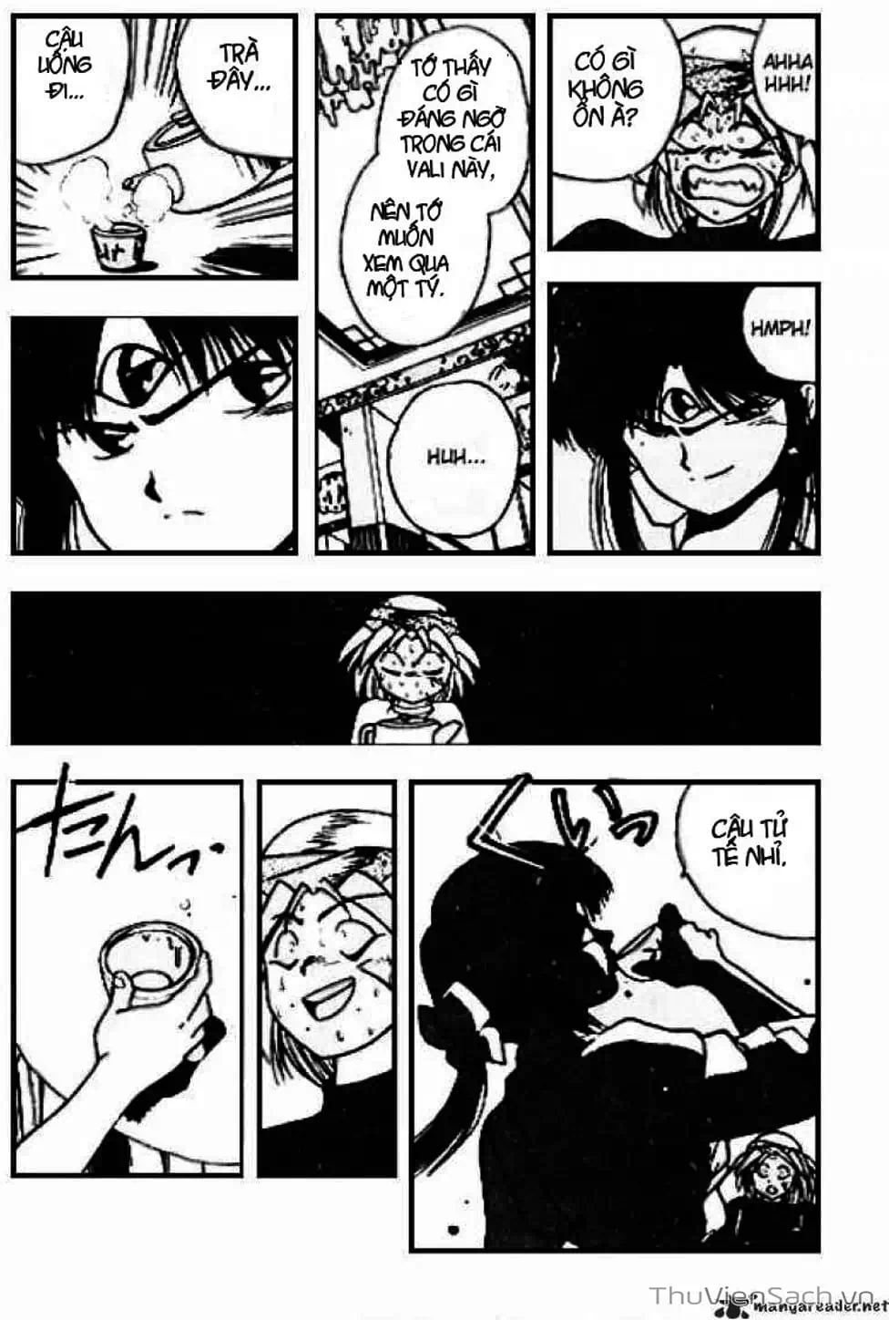 Truyện Tranh Cô Bé Ba Mắt - 3X3 Eyes trang 6