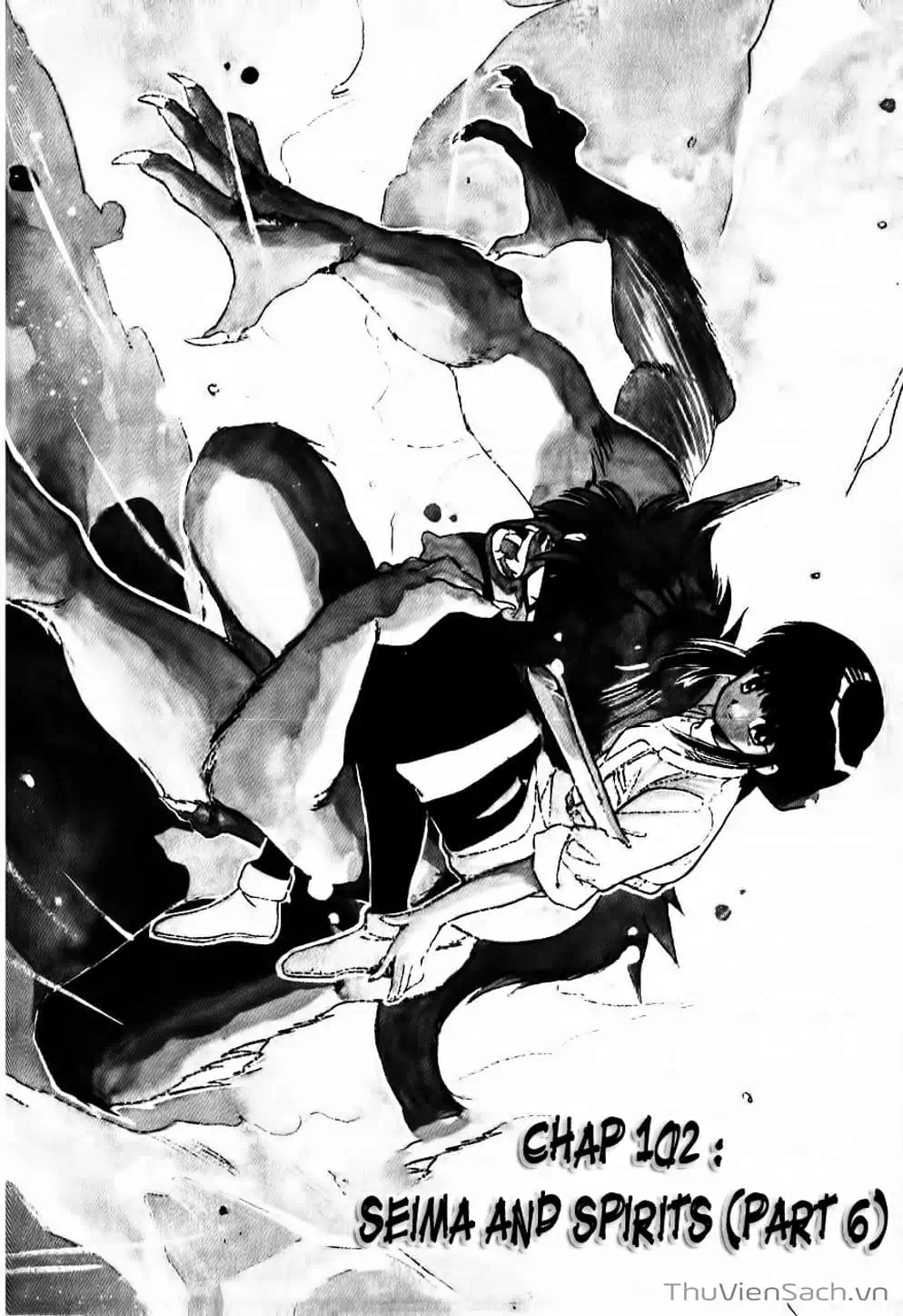 Truyện Tranh Cô Bé Ba Mắt - 3X3 Eyes trang 6