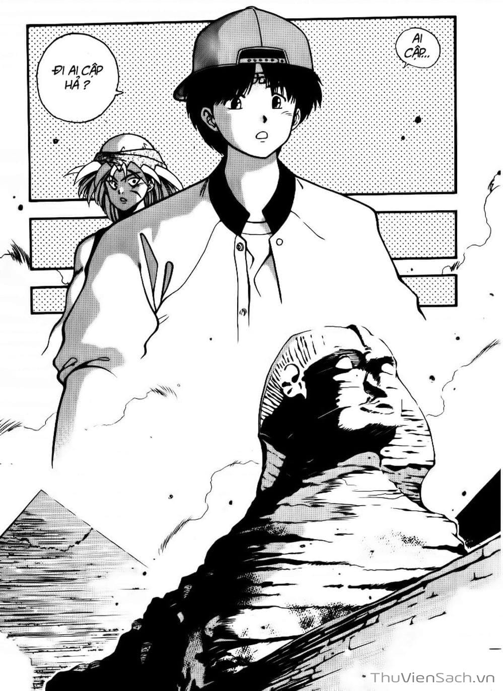 Truyện Tranh Cô Bé Ba Mắt - 3X3 Eyes trang 6