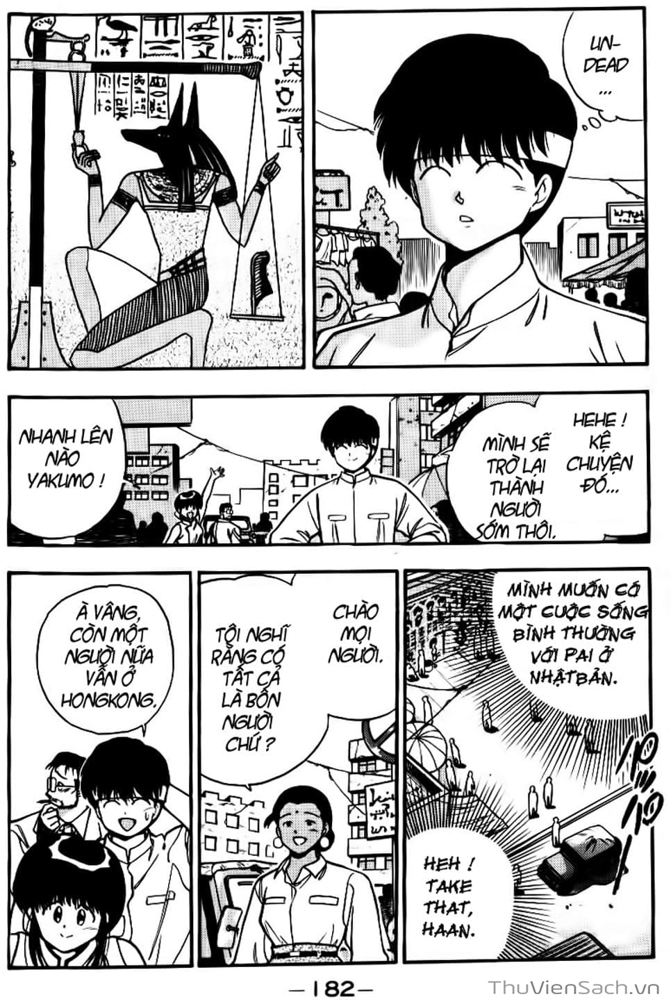 Truyện Tranh Cô Bé Ba Mắt - 3X3 Eyes trang 6