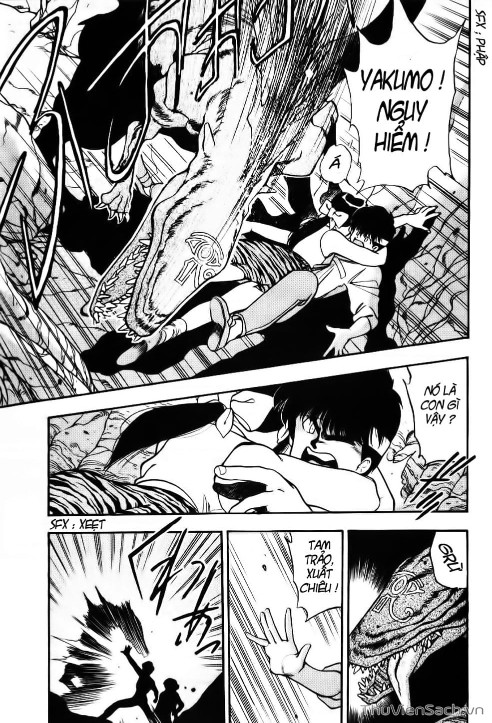 Truyện Tranh Cô Bé Ba Mắt - 3X3 Eyes trang 6