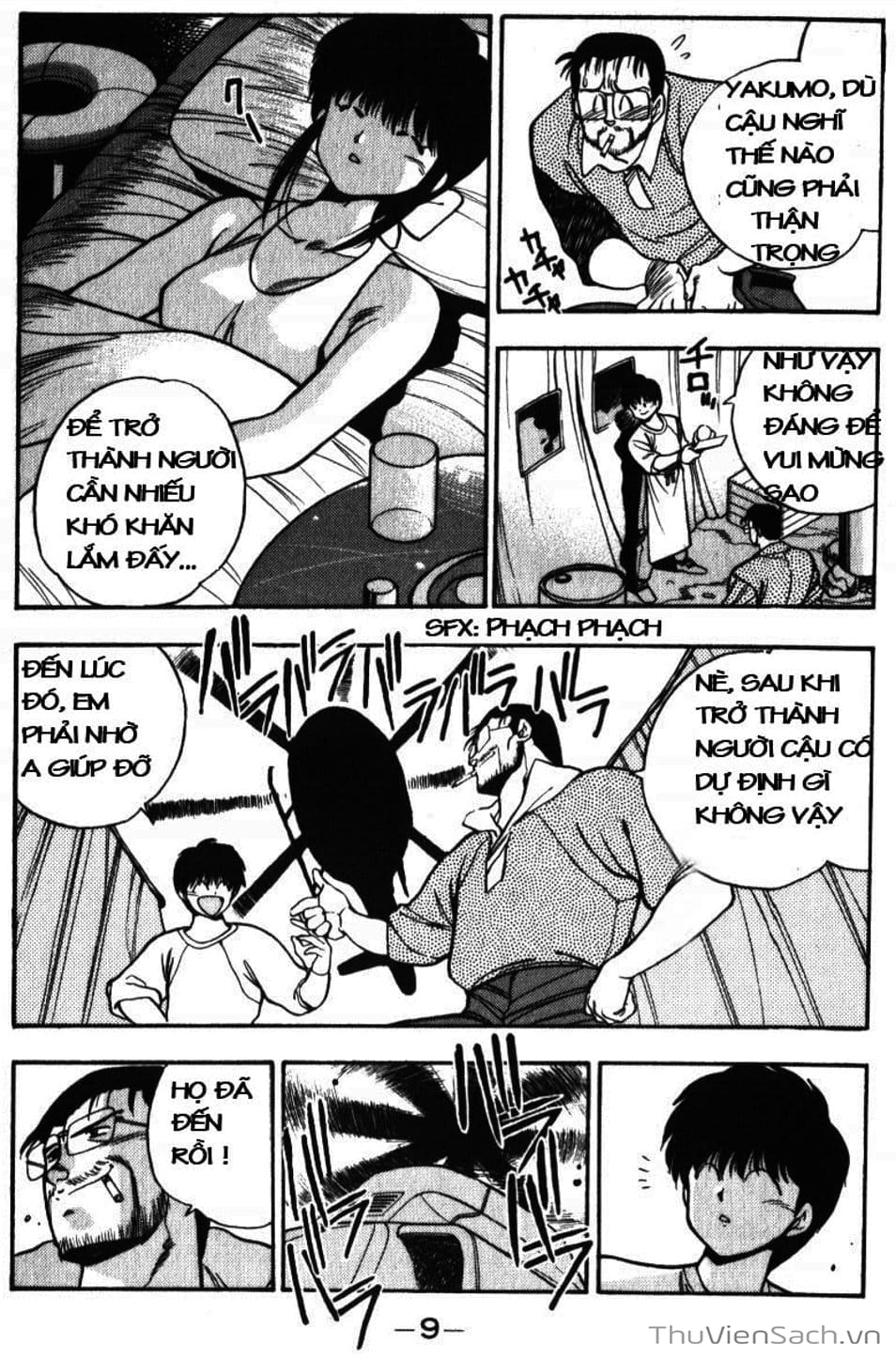 Truyện Tranh Cô Bé Ba Mắt - 3X3 Eyes trang 6