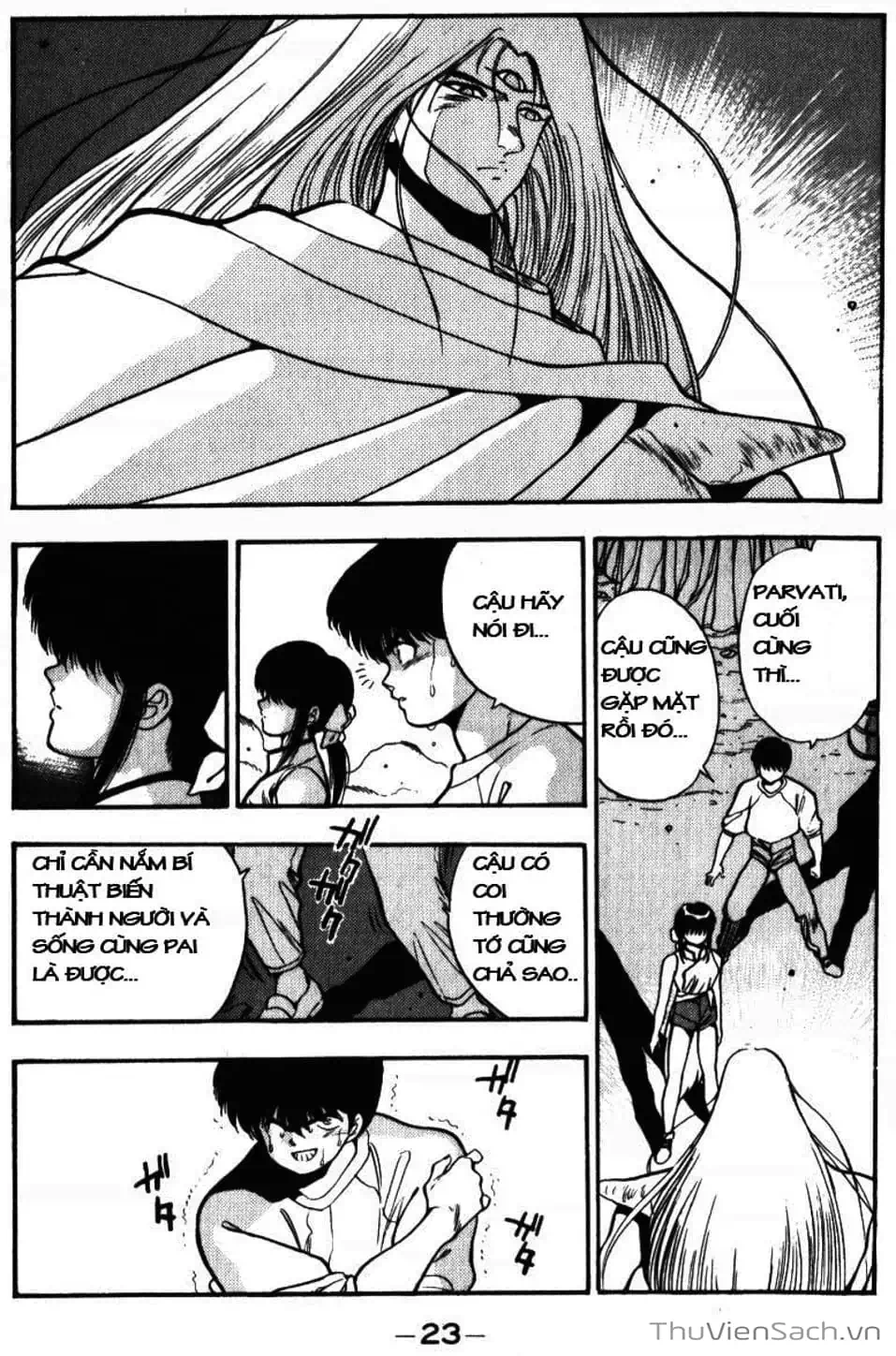 Truyện Tranh Cô Bé Ba Mắt - 3X3 Eyes trang 6