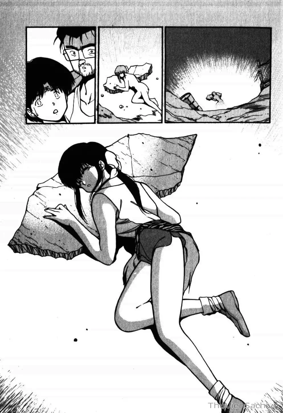 Truyện Tranh Cô Bé Ba Mắt - 3X3 Eyes trang 6