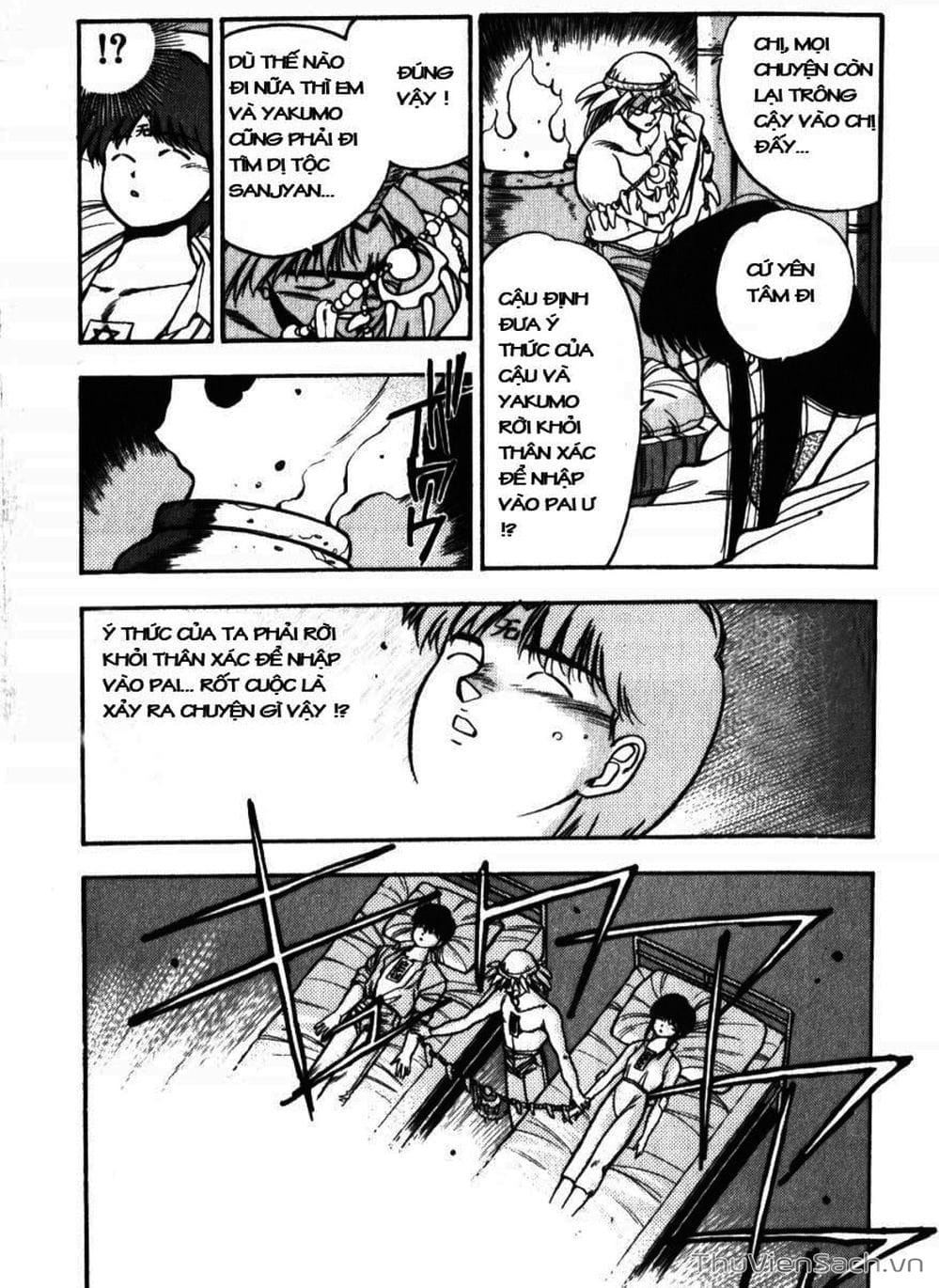 Truyện Tranh Cô Bé Ba Mắt - 3X3 Eyes trang 6