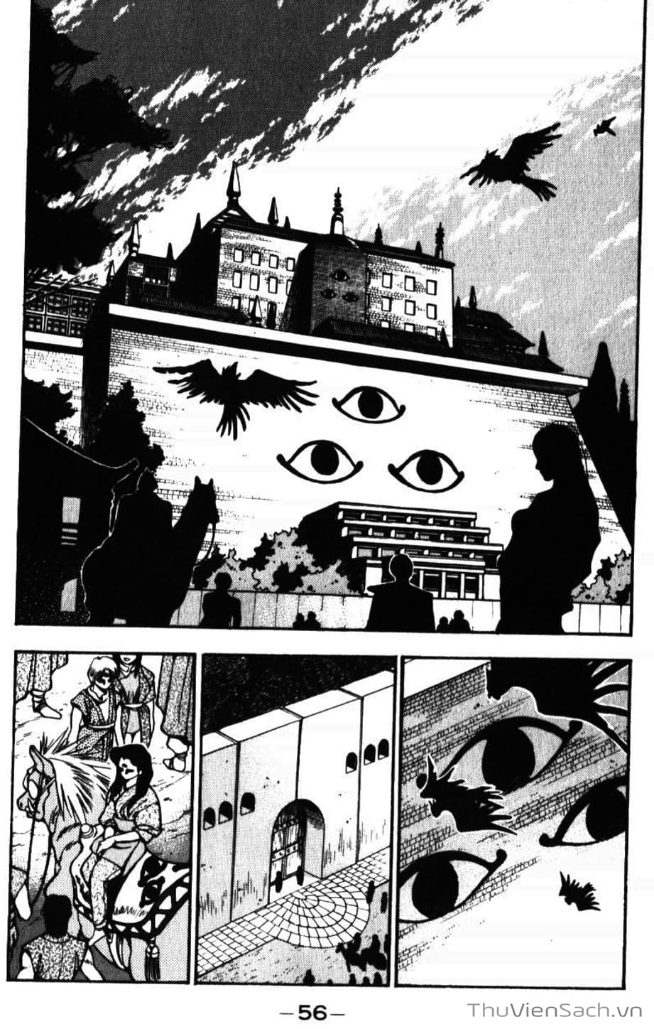 Truyện Tranh Cô Bé Ba Mắt - 3X3 Eyes trang 6