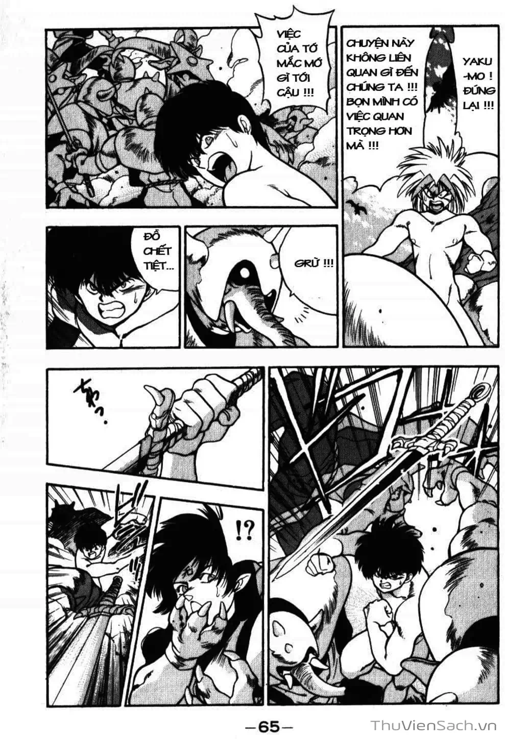 Truyện Tranh Cô Bé Ba Mắt - 3X3 Eyes trang 6