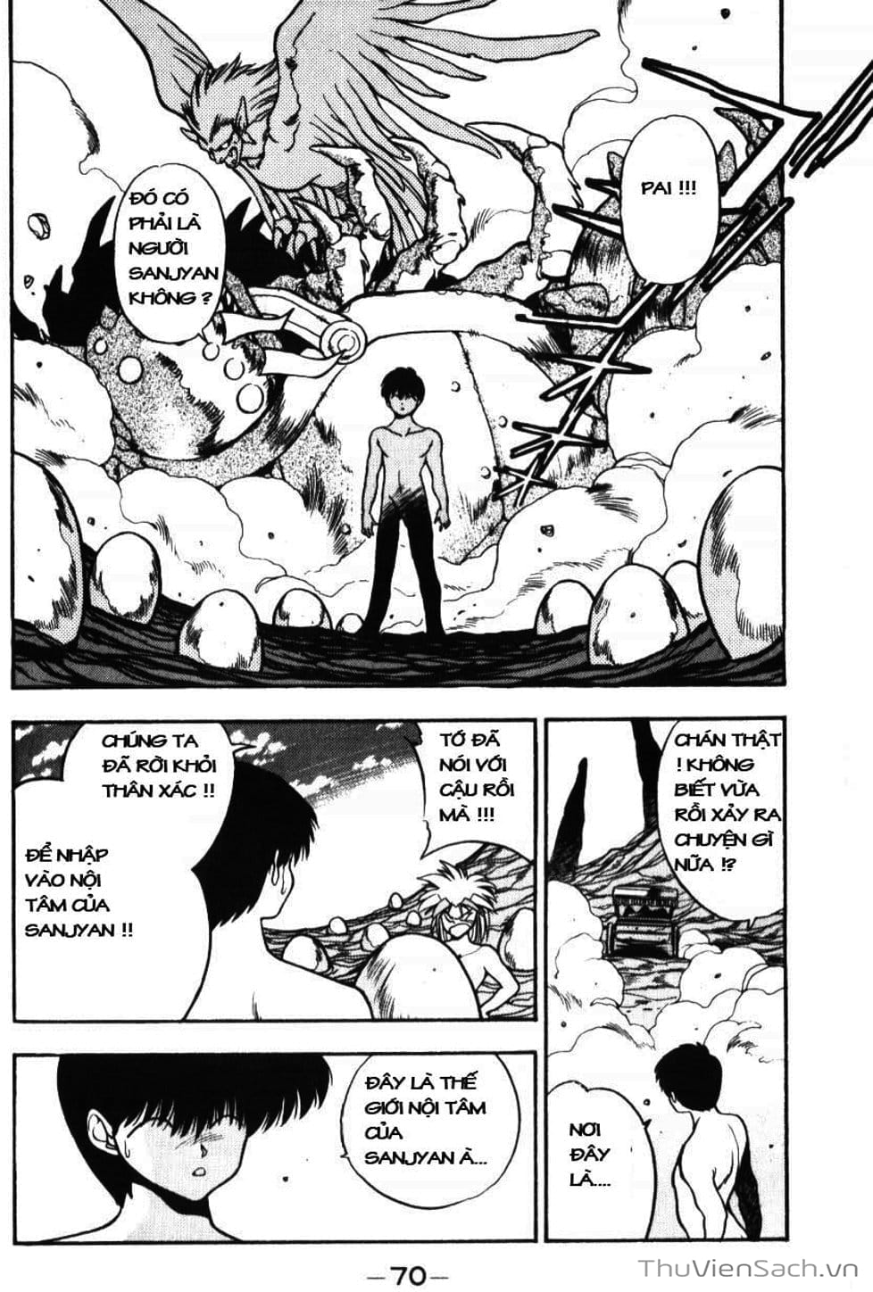 Truyện Tranh Cô Bé Ba Mắt - 3X3 Eyes trang 6