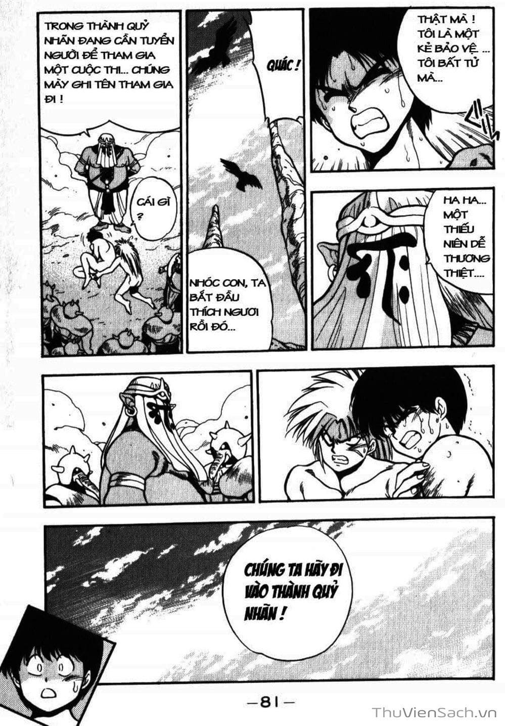 Truyện Tranh Cô Bé Ba Mắt - 3X3 Eyes trang 6