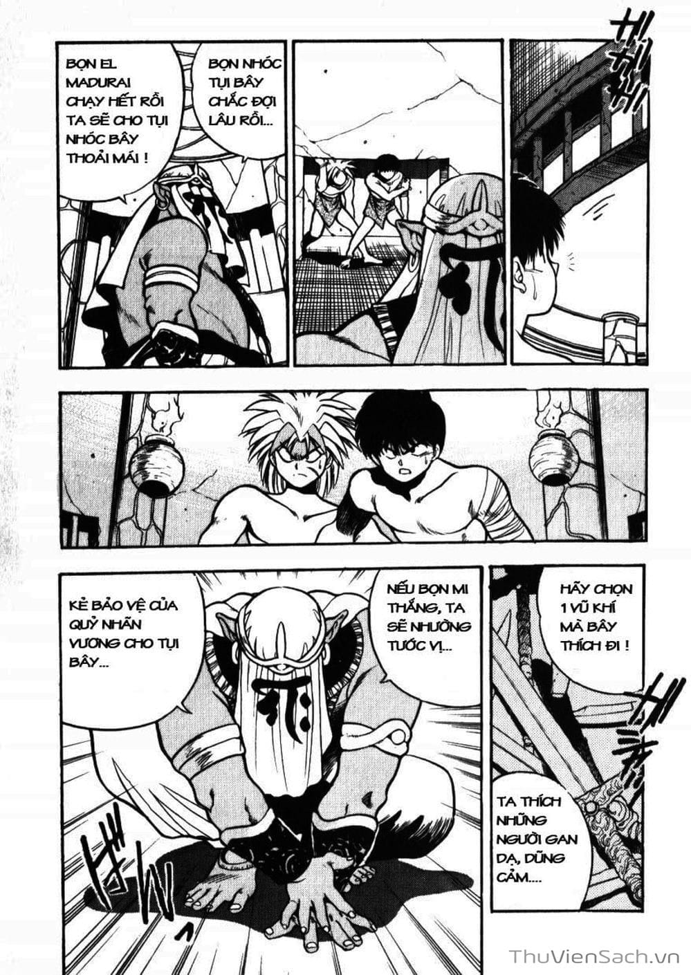 Truyện Tranh Cô Bé Ba Mắt - 3X3 Eyes trang 6