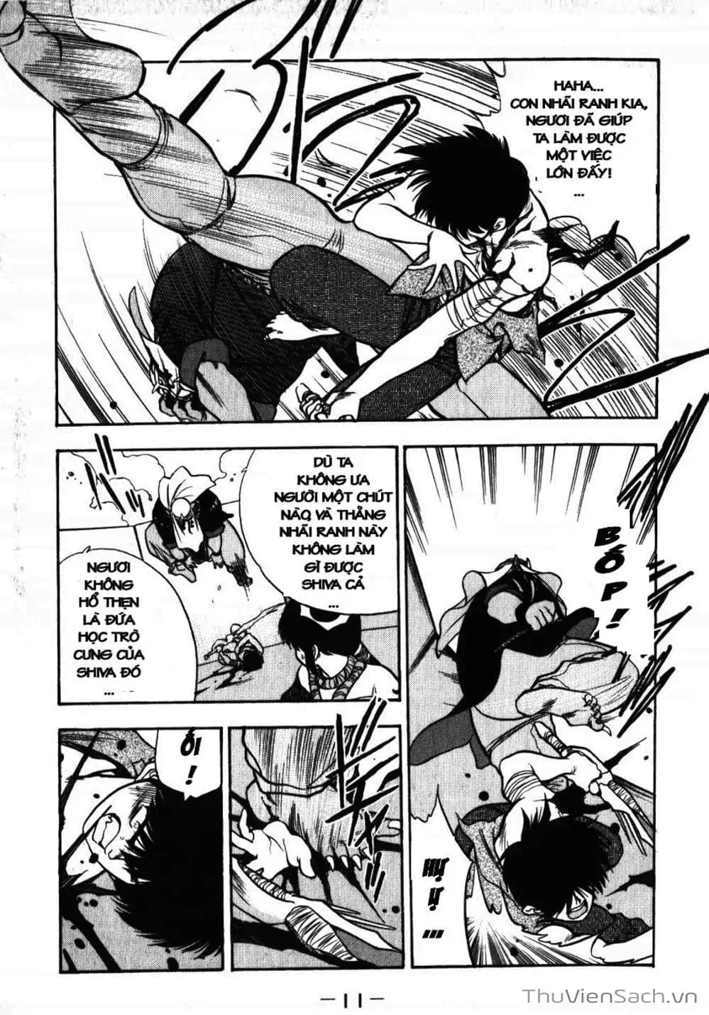 Truyện Tranh Cô Bé Ba Mắt - 3X3 Eyes trang 6