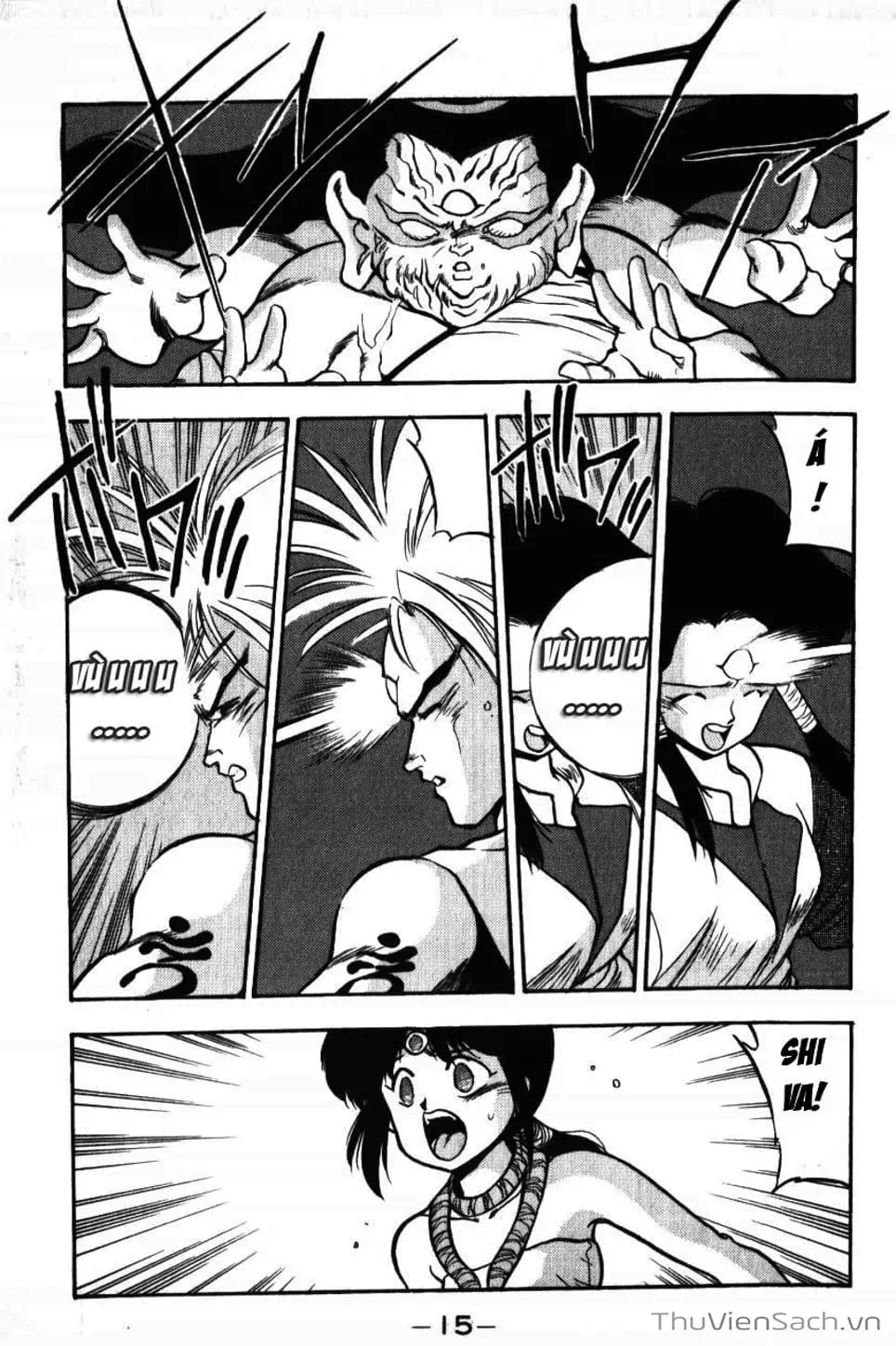 Truyện Tranh Cô Bé Ba Mắt - 3X3 Eyes trang 6