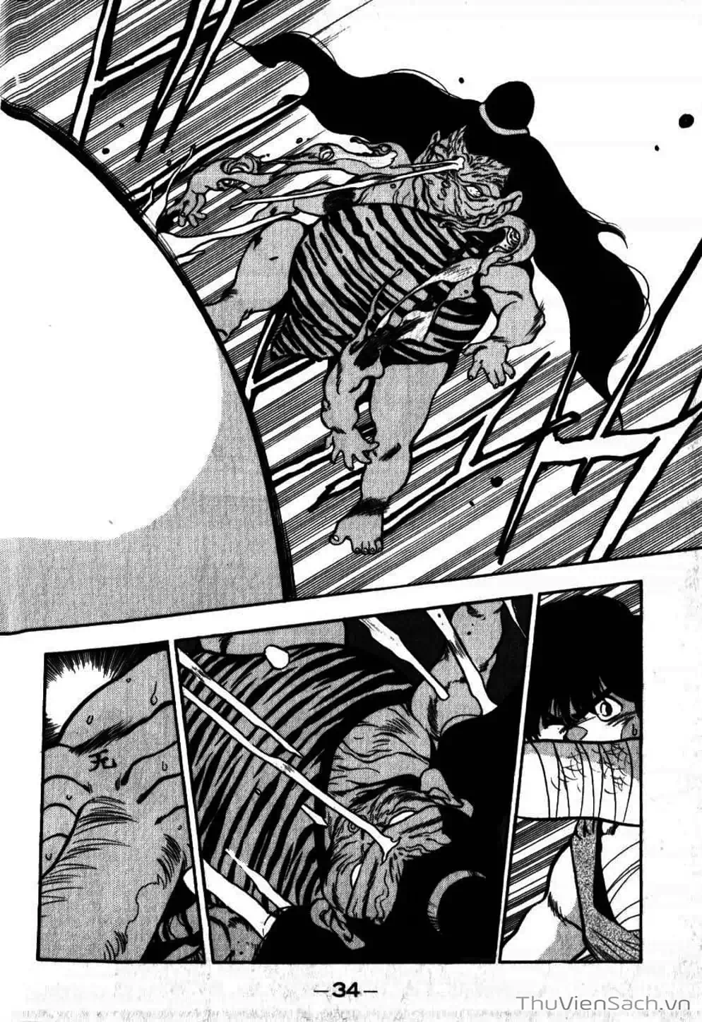 Truyện Tranh Cô Bé Ba Mắt - 3X3 Eyes trang 6