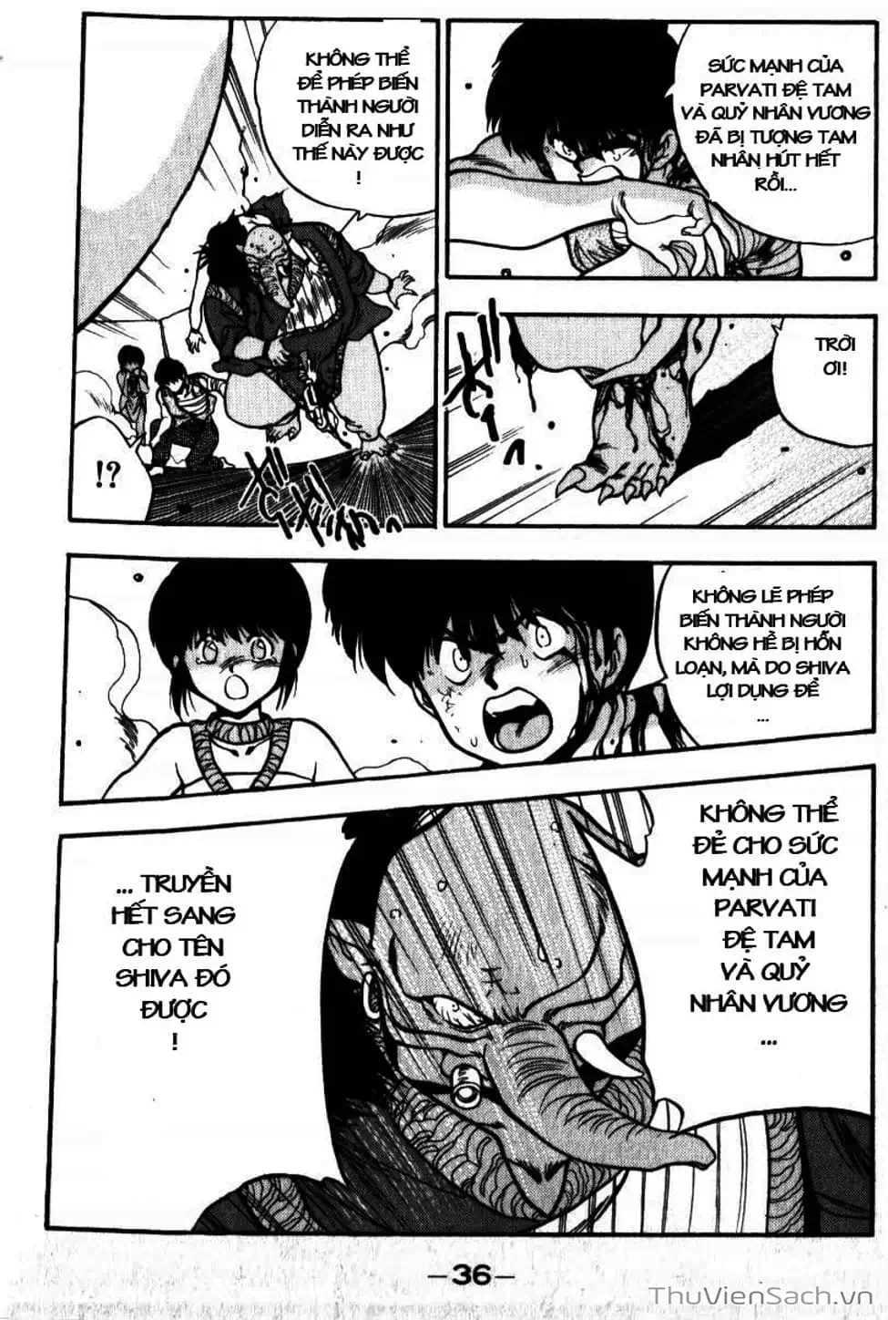 Truyện Tranh Cô Bé Ba Mắt - 3X3 Eyes trang 6