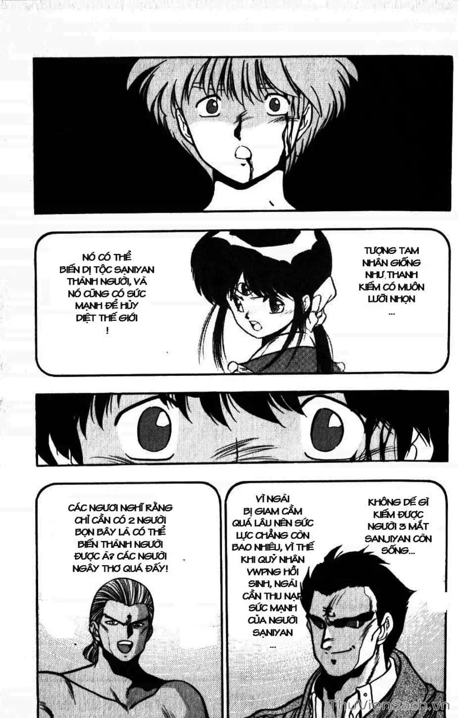 Truyện Tranh Cô Bé Ba Mắt - 3X3 Eyes trang 6