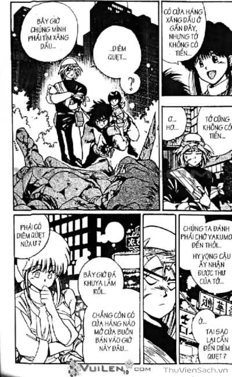 Truyện Tranh Cô Bé Ba Mắt - 3X3 Eyes trang 6