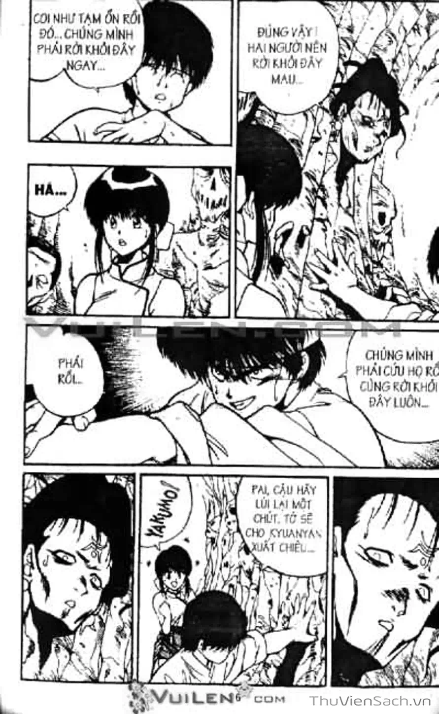 Truyện Tranh Cô Bé Ba Mắt - 3X3 Eyes trang 6